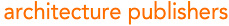 architecture publishers