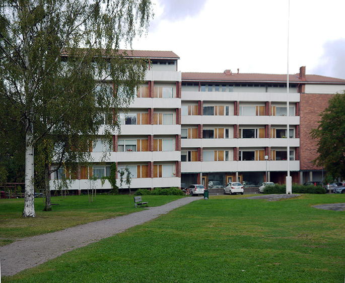 Alvar Aalto. Riihitie housing. Helsinki, 1952-1954