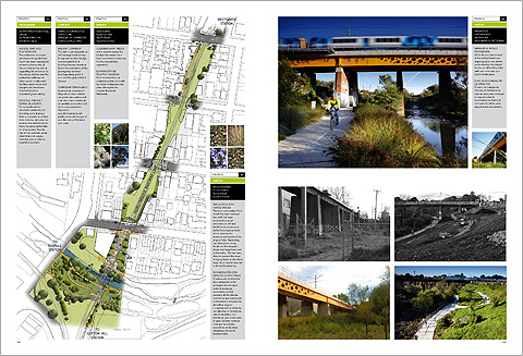 Jeavons Landscape Architects. Clifton Hill Railway. Melbourne. Australia