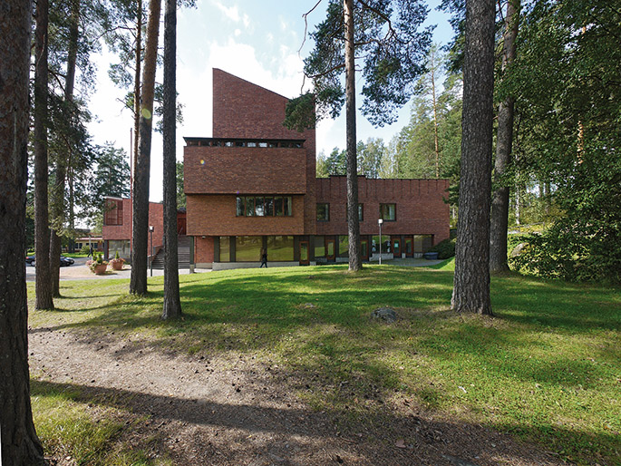 A T Alvar Aalto Saynatsalo Town Hall Jyvaskyla Finland