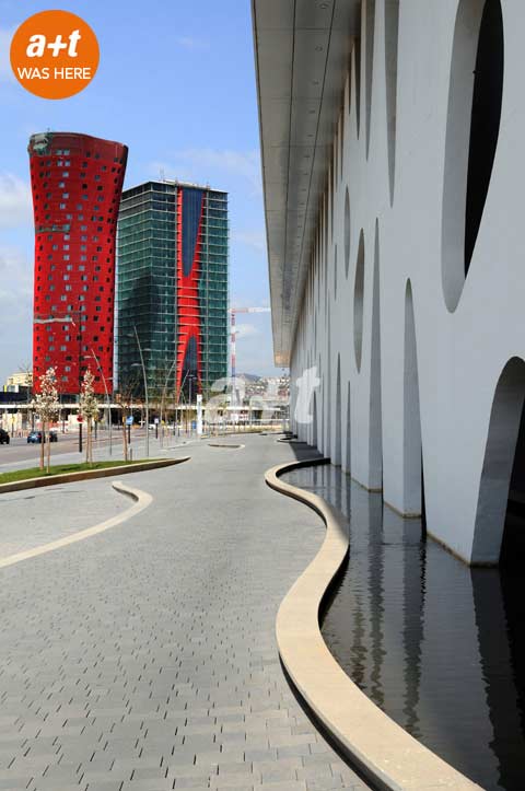 Toyo Ito, b720 Arquitectos. Fira Towers (in progress). L’Hospitalet de Llobregat (Barcelona)