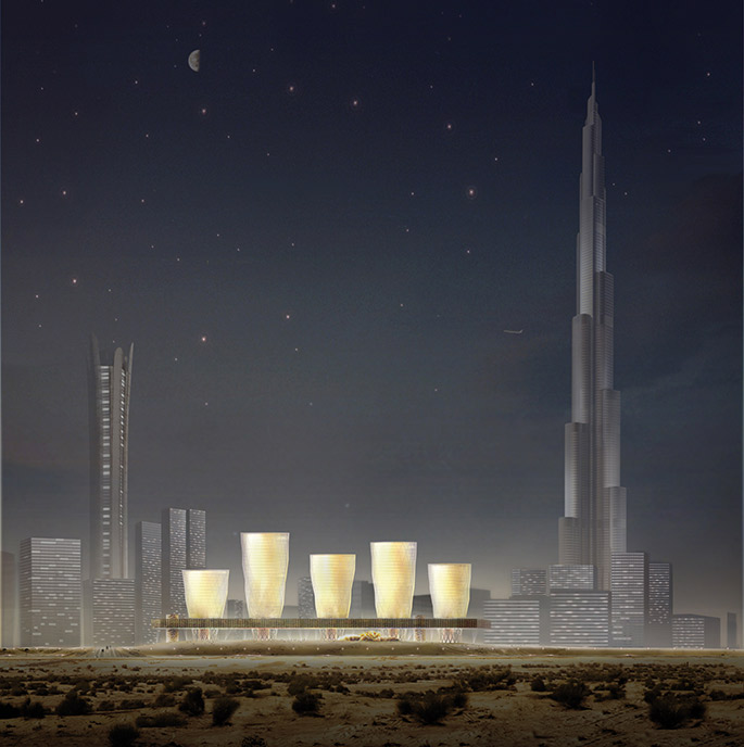 RCR arquitectes. The Edge. Dubai