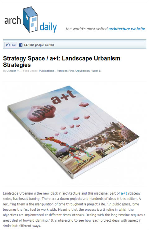 Strategy Space on ArchDaily