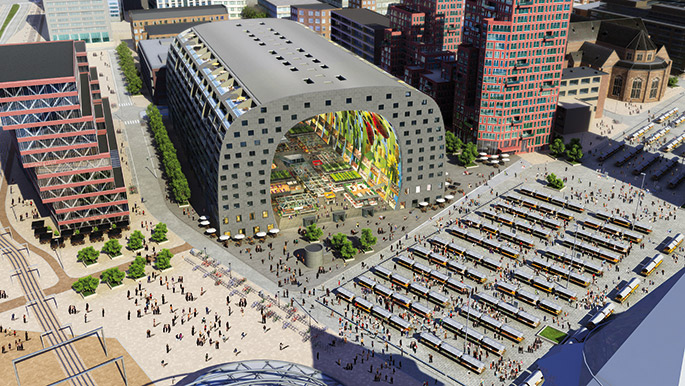 MVRDV. Market Hall. Rotterdam. The Netherlands