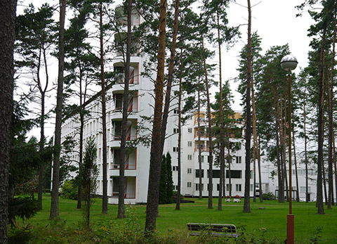 Alvar Aalto. Sanatorio de Paimio. Turku. Finlandia
