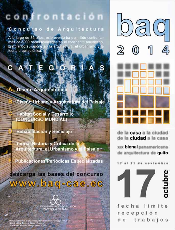 Bienal de Quito. Nuevos conferenciantes 