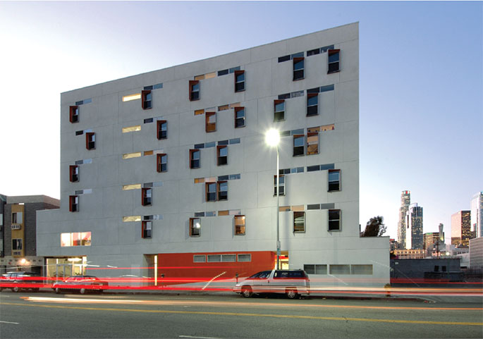 Michael Maltzan. Temporary homes in Los Angeles. United States