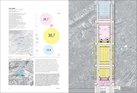 a+t - Jean Nouvel. Tour Signal. Puteaux. France