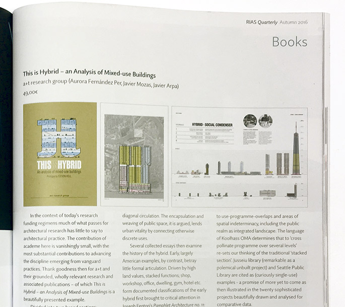 'Thank goodness for a+t.' <br> RIAS Quarterly reviews the book This is Hybrid