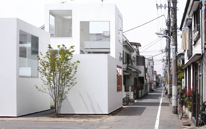 Ryue Nishizawa. Dwellings in Tokyo. Japan