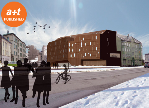 Murado, Elvira y Krahe Arquitectos. MYSPACE student housing. Trondheim. Norway