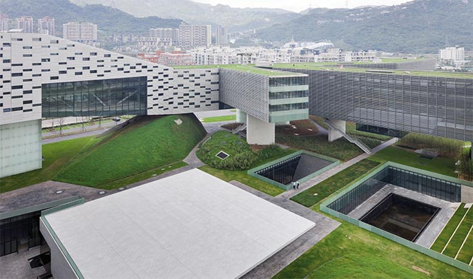 Steven Holl. Vanke Centre. Shenzhen. China