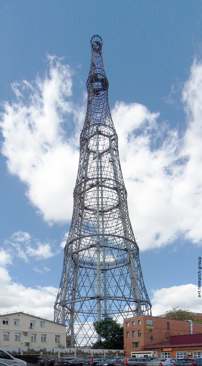  a+t visits the Shukhov Tower