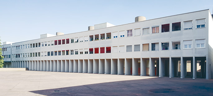 a+t - Carlo Aymonino, Aldo Rossi. Gallaratese Monte Amiata Complex ...