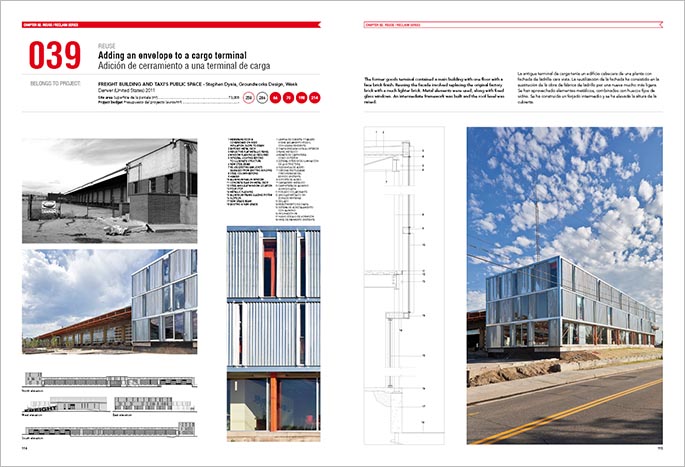 Stephen Dynia, Groundworks Design, Wenk. Edificio Freight y espacio público de Taxi. Denver. Estados Unidos