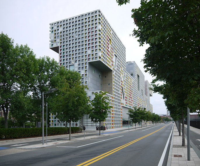 Steven Holl Simmons Hall MIT Cambridge