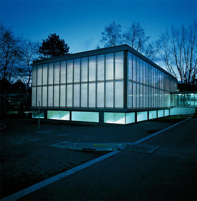 Wymann Selva. Dos edificios escolares en Basilea. Suiza